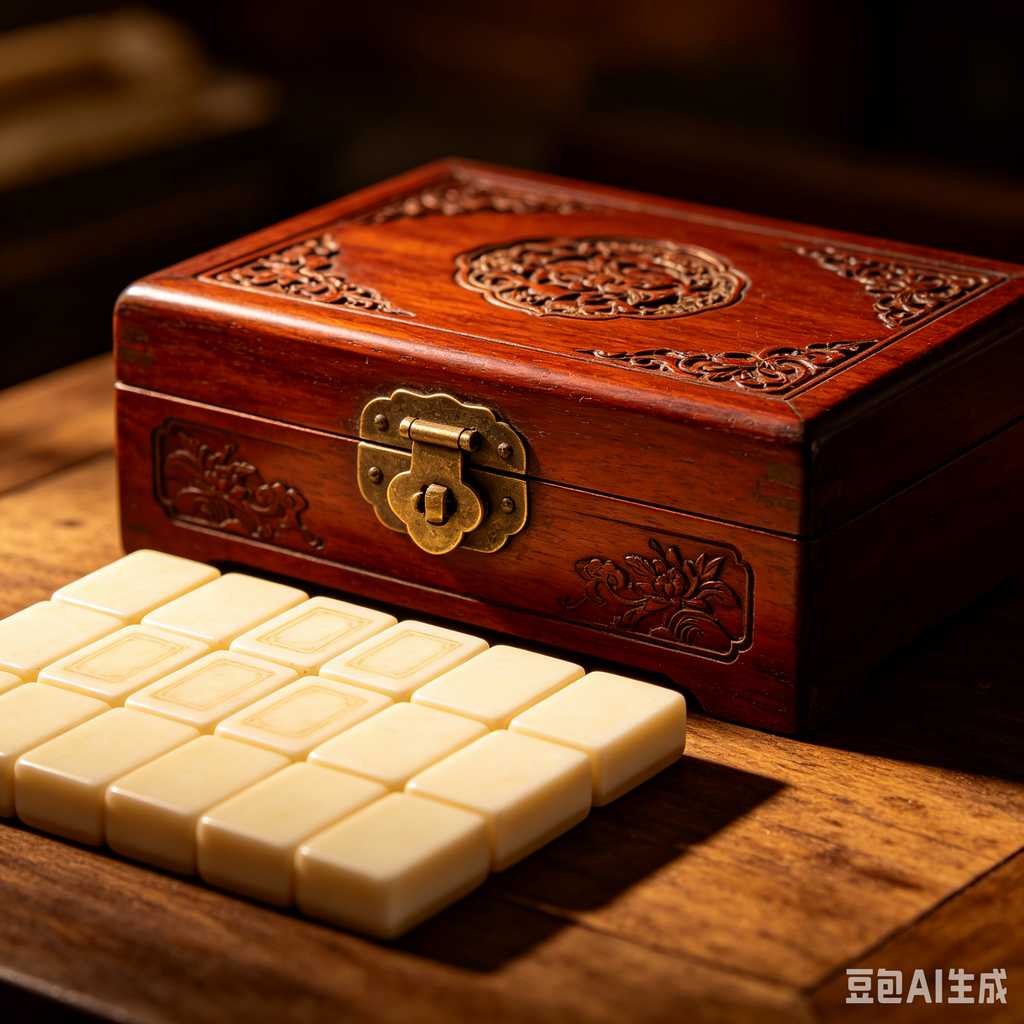 light mahjong storage pouch